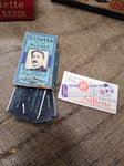 Vtg Date Code B-1 1956 Gillette 3 Pc Tech Safety Razor w/Blue Blades & Box Nice!