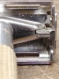 Vtg Date Code K-2 1965 Lady Gillette TTO DE Starburst Safety Razor in Good Shape