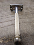 Vtg Date Code K-2 1965 Lady Gillette TTO DE Starburst Safety Razor in Good Shape