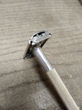 Vtg Date Code K-2 1965 Lady Gillette TTO DE Starburst Safety Razor in Good Shape