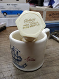 Vtg 3 Pc Lot Old Spice Shaving Mug Century Pure Badger Brush Williams Shave Soap