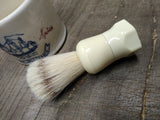 Vtg 3 Pc Lot Old Spice Shaving Mug Century Pure Badger Brush Williams Shave Soap