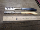 Vtg 3 Piece Durham Duplex Straight & DE Razor Barbershop Shaving Lot with Box