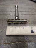 Vtg 3 Piece Durham Duplex Straight & DE Razor Barbershop Shaving Lot with Box