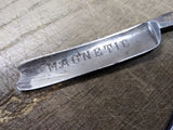 Vtg Bindley Hardware Co Magnetic Folding Straight Razor w/Jimps Pittsburgh Pa