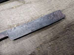 Vtg 2 Pc Straight Razor Parts Repair Lot Wood Scales Hollow Ground Clauberg Bros