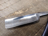 Vtg Antique Straight Razor Wade & Butcher Sheffield England Wooden Scales