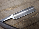 Vtg Antique Straight Razor Wade & Butcher Sheffield England Wooden Scales