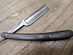 Vtg Antique Straight Razor Wade & Butcher Sheffield England Wooden Scales
