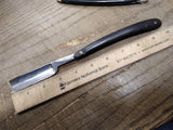 Vtg Antique Straight Razor Wade & Butcher Sheffield England Wooden Scales