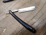 Vtg Antique Straight Oxford Razor Warranted w/Jimps Germania Cutl Works Germany