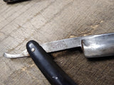 Vtg Antique Straight Oxford Razor Warranted w/Jimps Germania Cutl Works Germany
