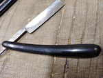 Vtg Antique Straight Oxford Razor Warranted w/Jimps Germania Cutl Works Germany