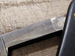 Vtg Antique Straight Razor Union Razor Cutlery Co with Jimps Union City GA USA