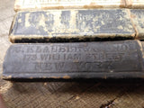 Vtg Antique 5 Pc Straight Razor Empty Box Lot C Klauberg Uncle Sam Jas T Scott