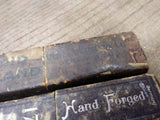 Vtg Antique 5 Pc Straight Razor Empty Box Lot C Klauberg Uncle Sam Jas T Scott