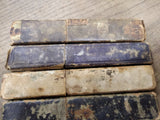 Vtg Antique 5 Pc Straight Razor Empty Box Lot C Klauberg Uncle Sam Jas T Scott