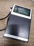 Vtg Longines Symphonette AM FM WB PB Portable Transistor Radio Powers On w/Box