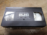 Vtg 1971 VHS Tape On Any Sunday Motorcycle Movie by Bruce Brown Steve McQueen