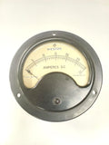 Vintage Weston Model 643-60 Amperes DC Meter Gauge 0-1500 Black With Shunt