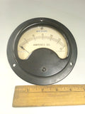 Vintage Weston Model 643-60 Amperes DC Meter Gauge 0-1500 Black With Shunt
