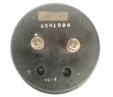 Vintage Weston Model 643-60 Amperes DC Meter Gauge 0-1500 Black With Shunt