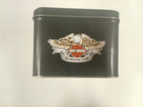 2004 Harley Davidson Collectors Tin With Playing Cards Dice and Dice Cup
