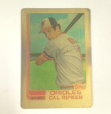 1982 Topps Cal Ripken Jr. 98T  Gold Porcelain Card Limited Edition Hand Numbered