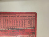 1982 Topps Cal Ripken Jr. 98T  Gold Porcelain Card Limited Edition Hand Numbered