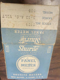 Vintage Shurite Model 950 Panel Meter 0-15 Volts AC With Original Box and Insert