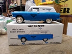 Vtg Liberty Classic WIX Filters Diecast Metal 1955 Chevy Delivery Coin Bank 1:25