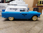 Vtg Liberty Classic WIX Filters Diecast Metal 1955 Chevy Delivery Coin Bank 1:25
