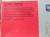 Vtg Rovex Frog Fairey Gannet 1:72 Scale Naval Strike Aircraft Plastic Model Kit