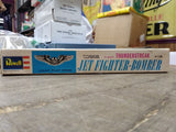 Vtg Revell USAF Republic F-84F Thunderstreak Jet 1:53.6 Scale Plastic Model Kit