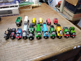 Vtg 18 Pc Thomas & Friends Tank Train Engine Lot Diecast Metal Wood 1980's-2000s
