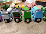 Vtg 18 Pc Thomas & Friends Tank Train Engine Lot Diecast Metal Wood 1980's-2000s