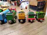 Vtg 18 Pc Thomas & Friends Tank Train Engine Lot Diecast Metal Wood 1980's-2000s