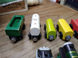Vtg 18 Pc Thomas & Friends Tank Train Engine Lot Diecast Metal Wood 1980's-2000s