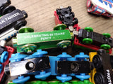 Vtg 18 Pc Thomas & Friends Tank Train Engine Lot Diecast Metal Wood 1980's-2000s