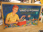 Vtg Mattel Vac-U-Form Plastic Molding Set Toy 1962 Working with Molds and Box