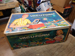 Vtg Mattel Vac-U-Form Plastic Molding Set Toy 1962 Working with Molds and Box