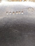 Vtg CARSON Pewter Metal Tavern MUG Beer Ale Tankard Stein Cup 6.25" Nice Patina!