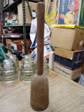 Vtg Primitive Potato Masher Pestle Wooden Farmhouse Kitchen Ware 12" Nice Patina
