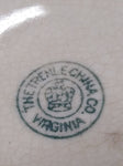 Vtg Antique 1912 Souvenir Calendar Hot Air Balloon Plate Trenle China Virginia