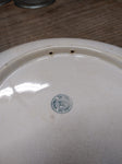 Vtg Antique 1912 Souvenir Calendar Hot Air Balloon Plate Trenle China Virginia