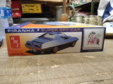 NOS Open Box AMT916/12 Piranha Super Spy Car Plastic Model Kit 1/25 Scale