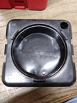 Vtg 1984 Coleman Gas Black Lantern 222A Peak 1 Single Mantel Canada Carry Case