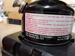 Vtg 1984 Coleman Gas Black Lantern 222A Peak 1 Single Mantel Canada Carry Case