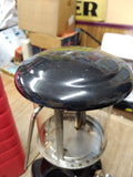 Vtg 1984 Coleman Gas Black Lantern 222A Peak 1 Single Mantel Canada Carry Case
