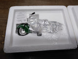 NOS Hamilton Collection 1948 Indian Motorcycle Sculpture 0540 w/COA Orig Package
